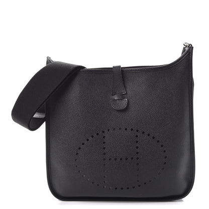 Hermes Epsom Evelyne III PM Black 1 of 8