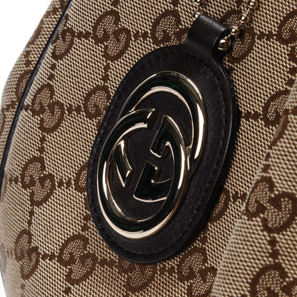 Gucci Monogram Large Sukey Tote Dark Brown 14 of 14