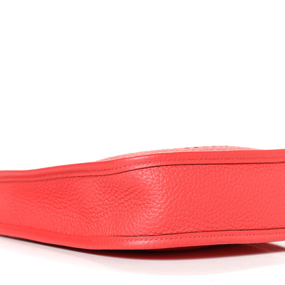 Hermes Taurillon Clemence Evelyne TPM Rouge Pivoine 7 of 9