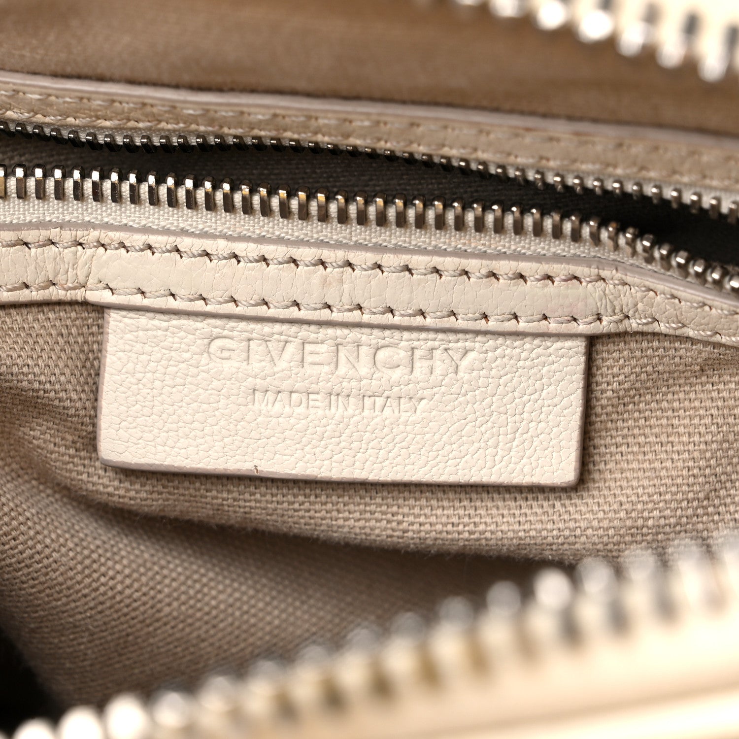Givenchy Sugar Goatskin Mini Antigona Beige Buff 6 of 19