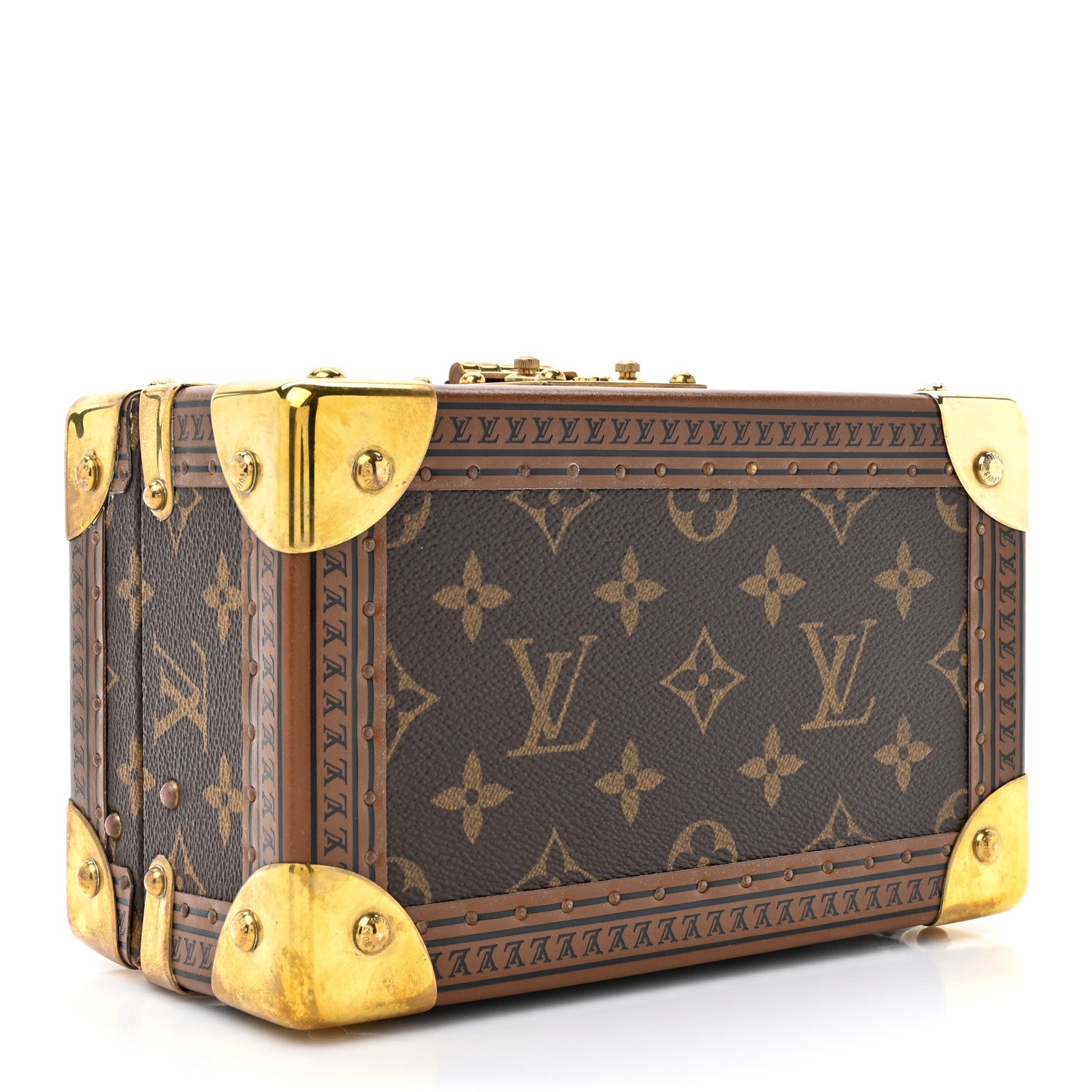 Louis Vuitton Monogram Coffret Tresor 20 Jewelry Case 4 of 12
