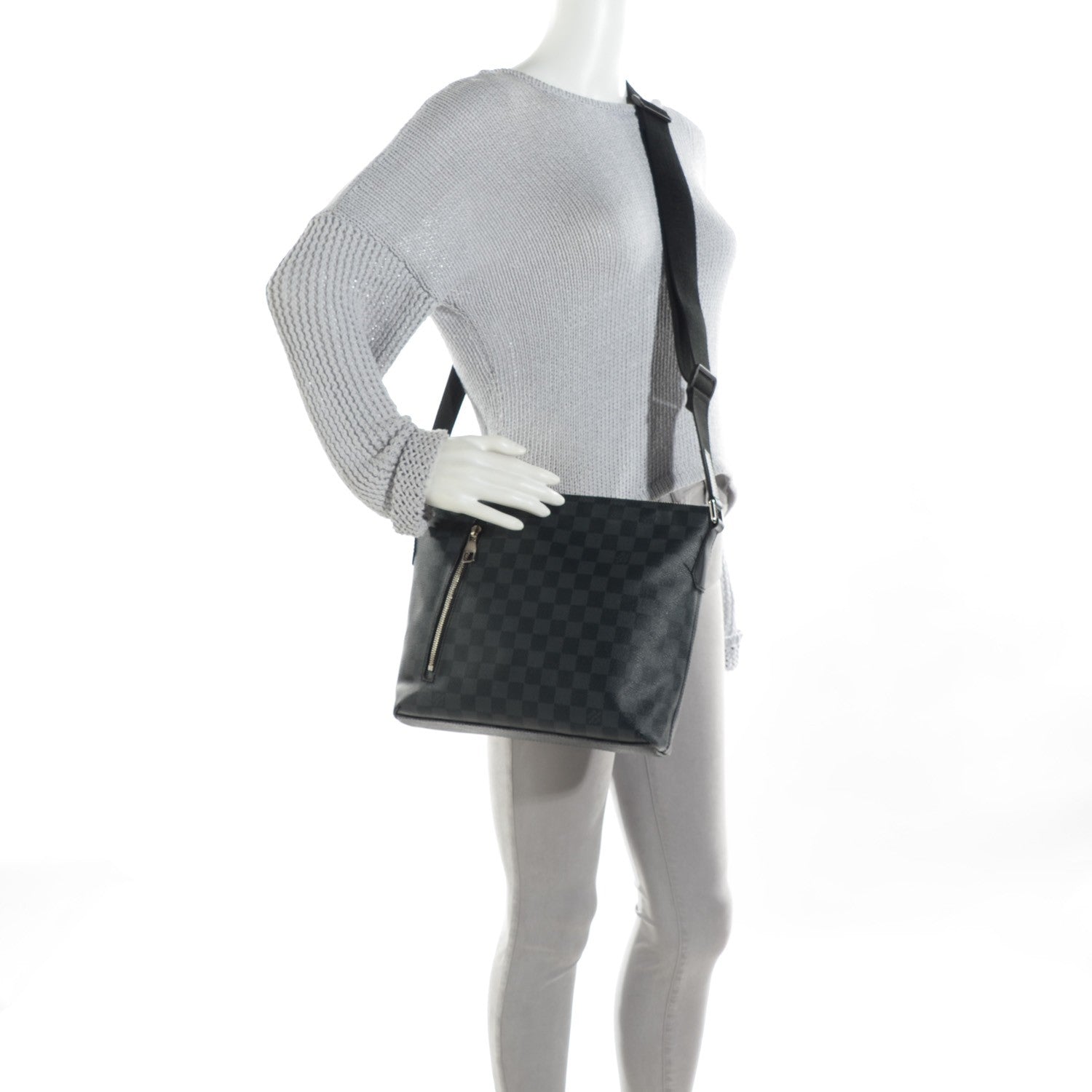 Louis Vuitton Damier Graphite Mick PM 2 of 7