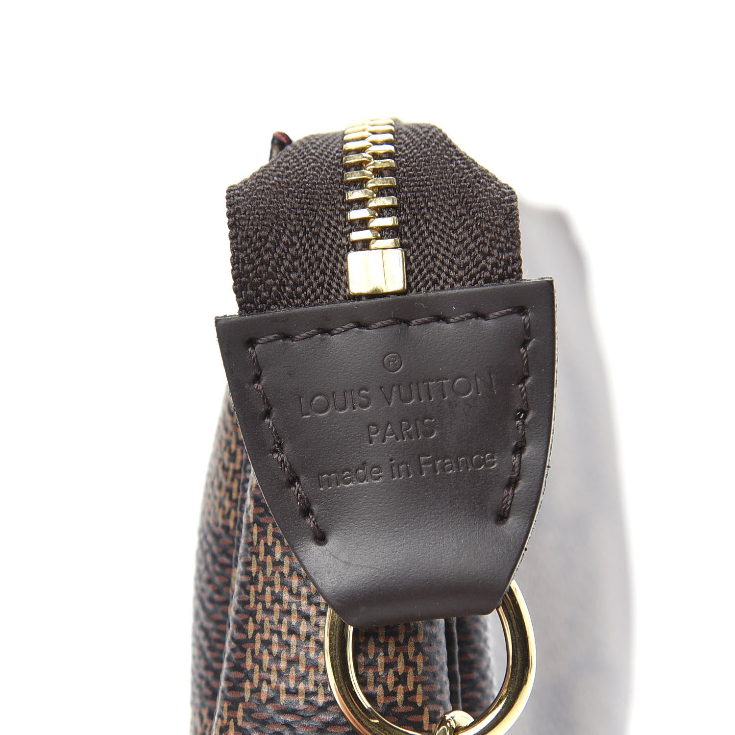 Louis Vuitton Damier Ebene Mini Pochette Accessories 7 of 10