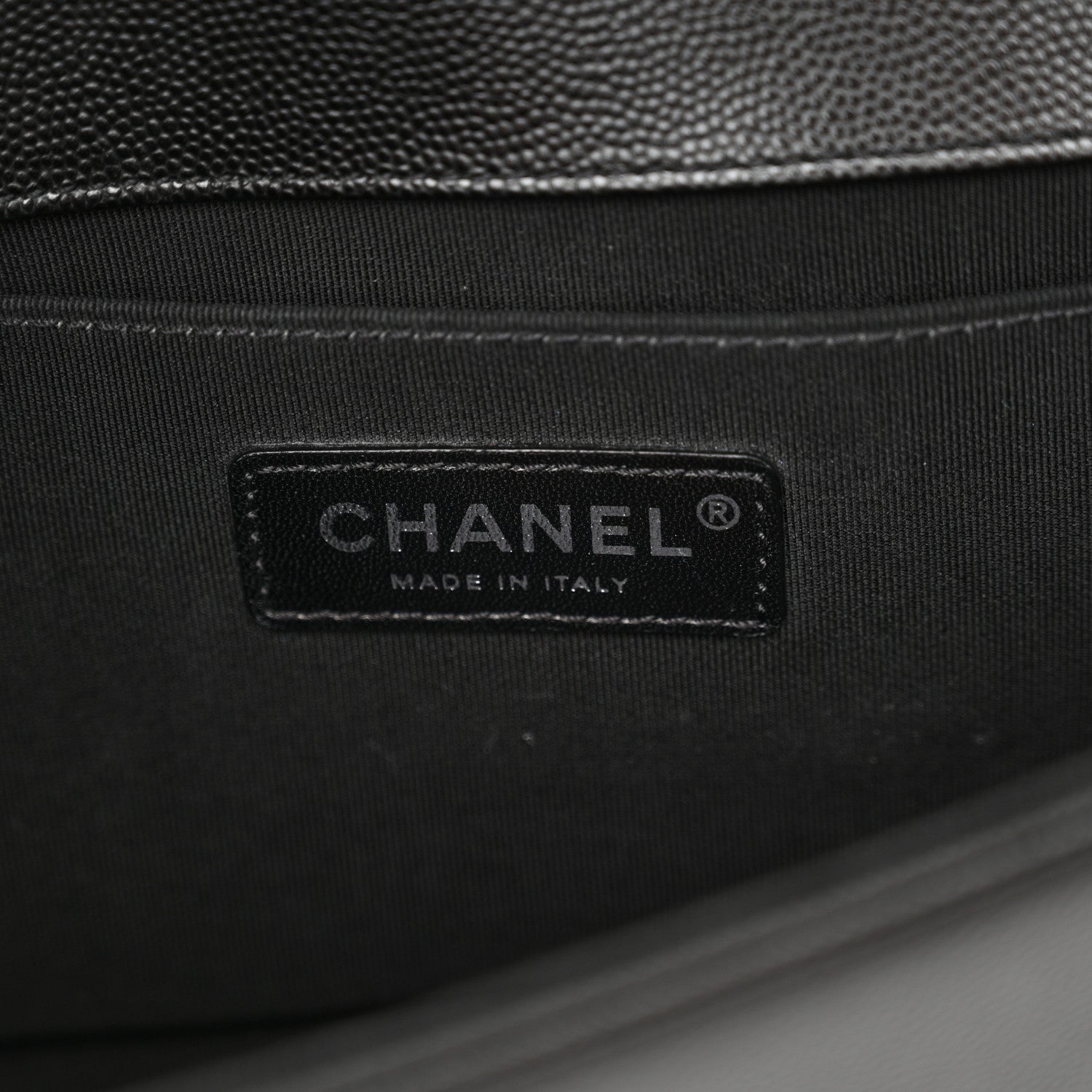 Chanel Caviar Quilted Medium Boy Flap Black 5 of 10
