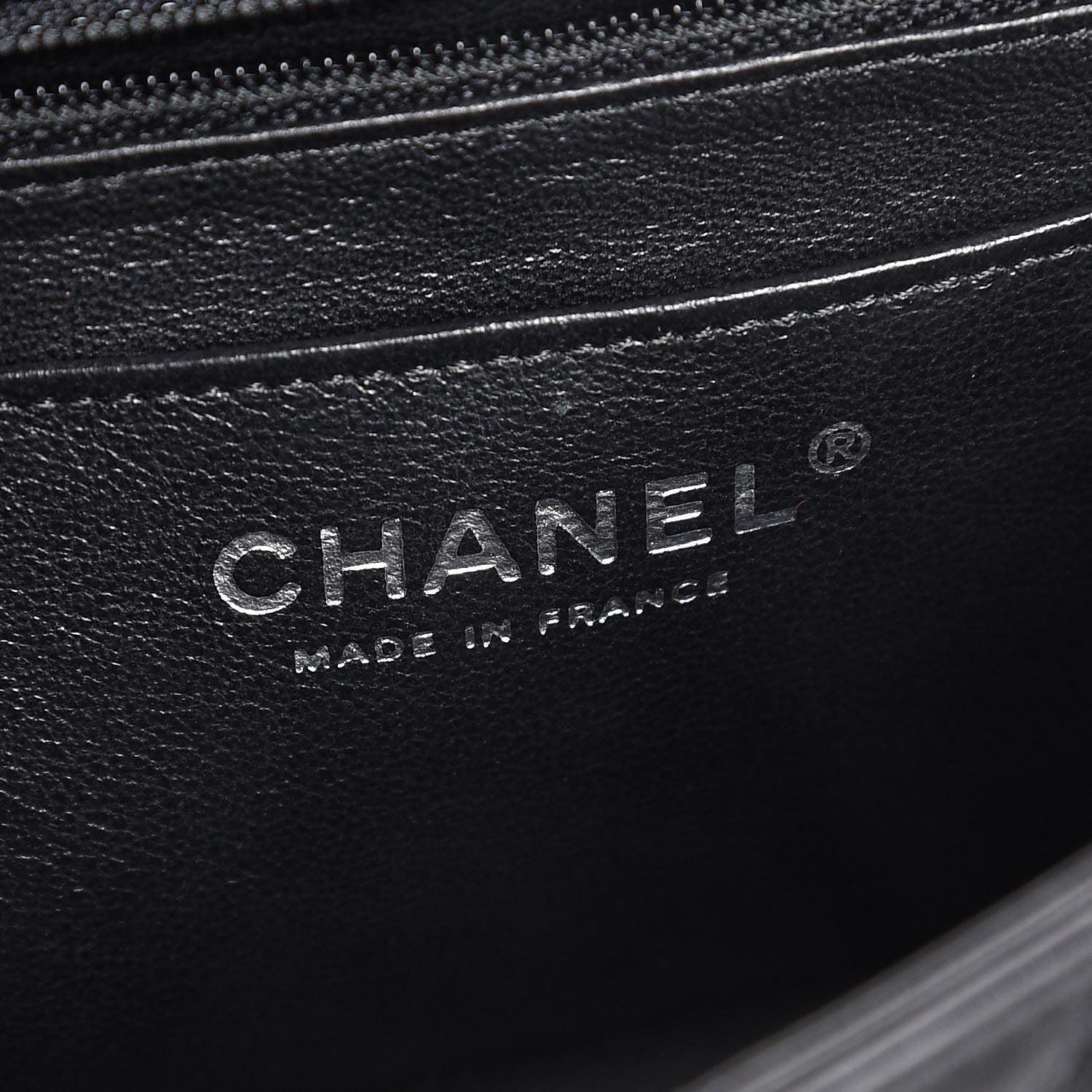 Chanel Crumpled Calfskin Quilted Mini Rectangular Flap So Black 6 of 12