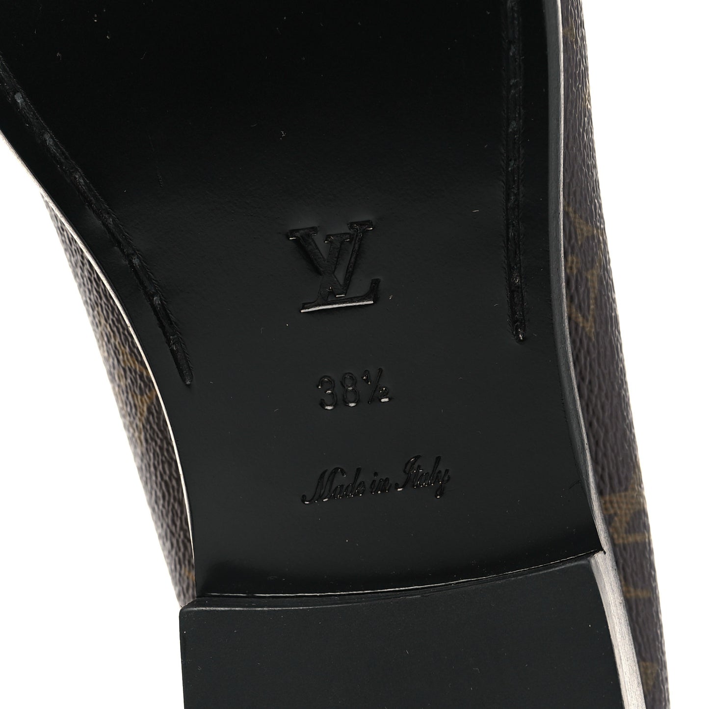 Monogram Chess Flat Loafer 38.5