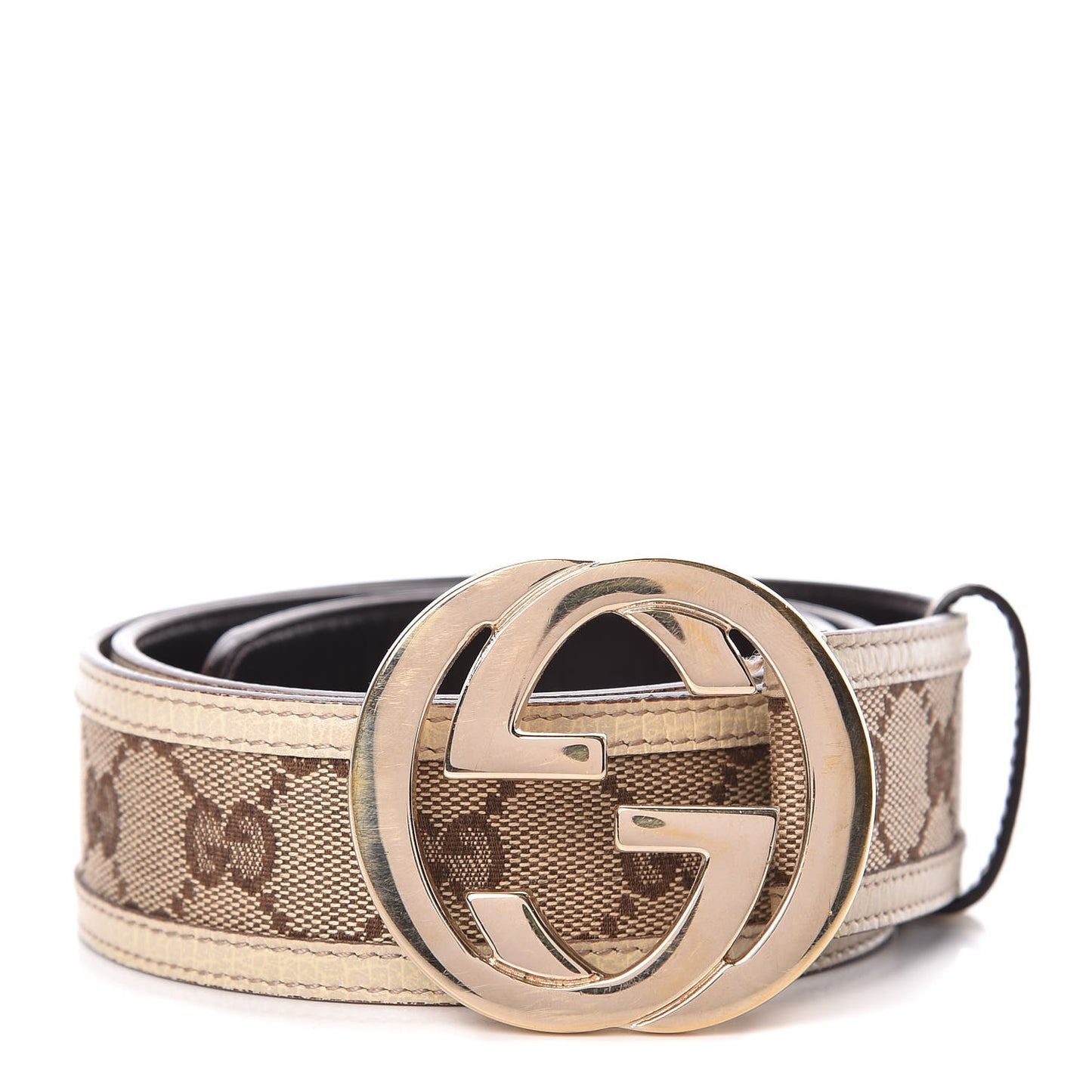 Monogram Interlocking G Belt 85 34 Off White