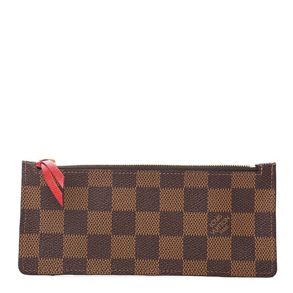Louis Vuitton Damier Ebene Josephine Wallet Zippered Insert 1 of 5