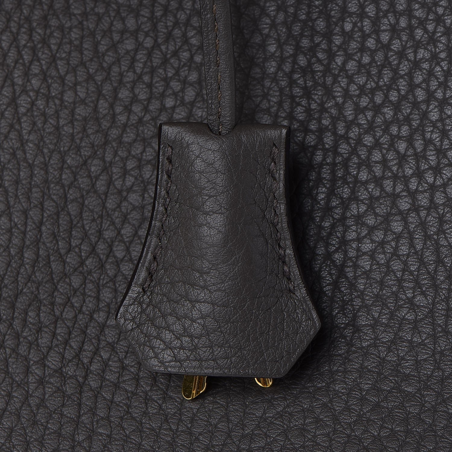 Hermes Taurillon Clemence Birkin 35 Etain 34 of 41