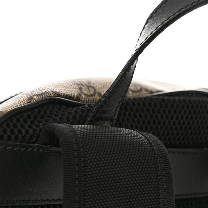 Gucci GG Supreme Monogram Web Dome Backpack Black 14 of 15