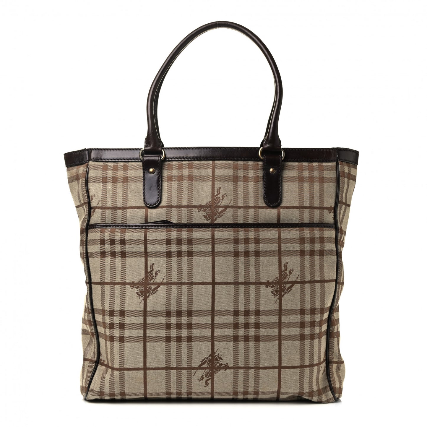 Haymarket Check Tote Brown