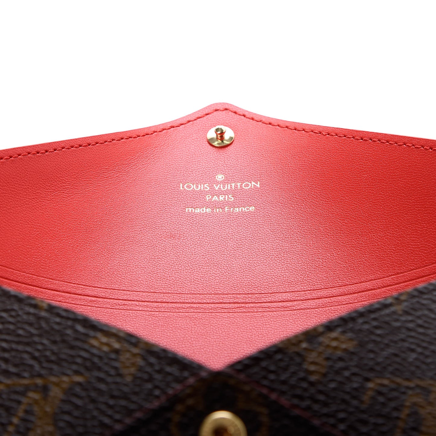 Monogram Medium Kirigami Pochette Insert Coquelicot