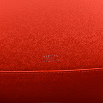 Hermes Evercolor Mini Sac Roulis Capucine Terre Battue 6 of 11