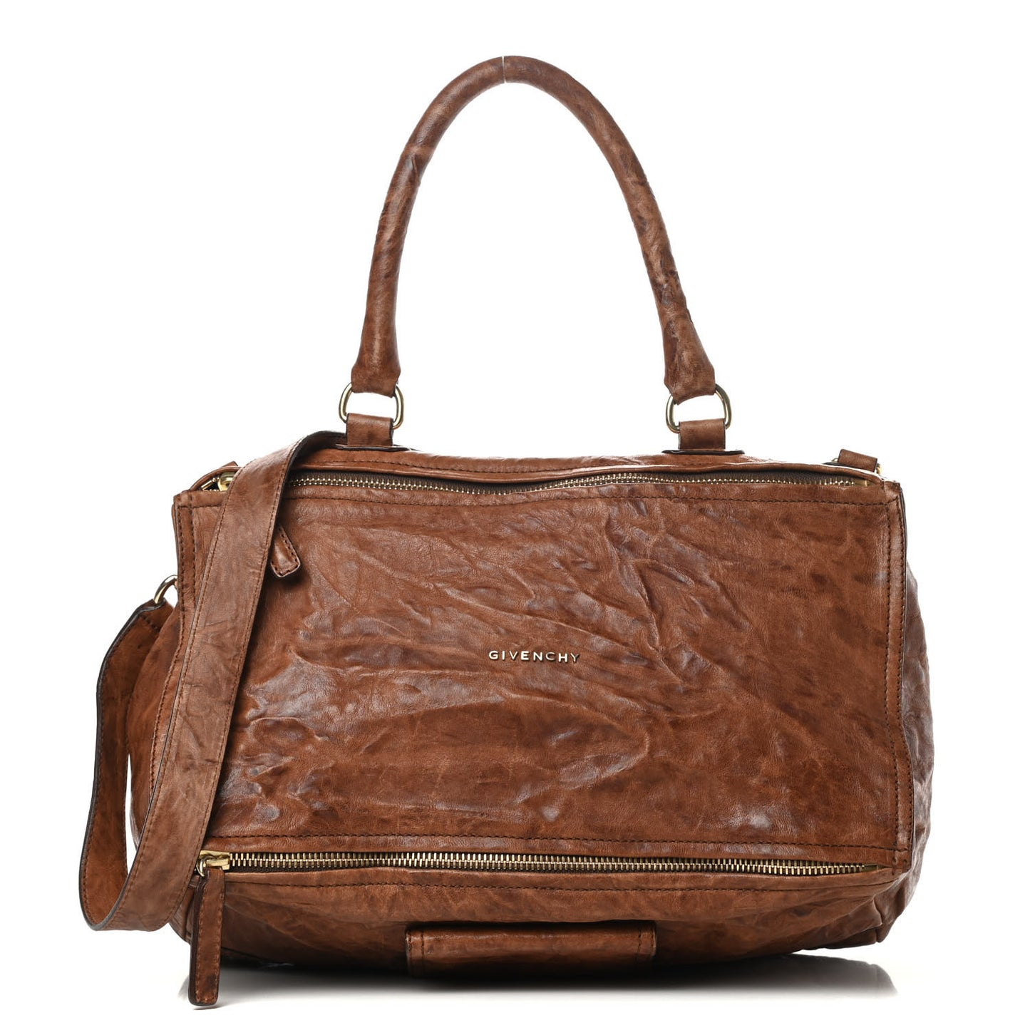 Tumbled Sheepskin Large Pandora Brown