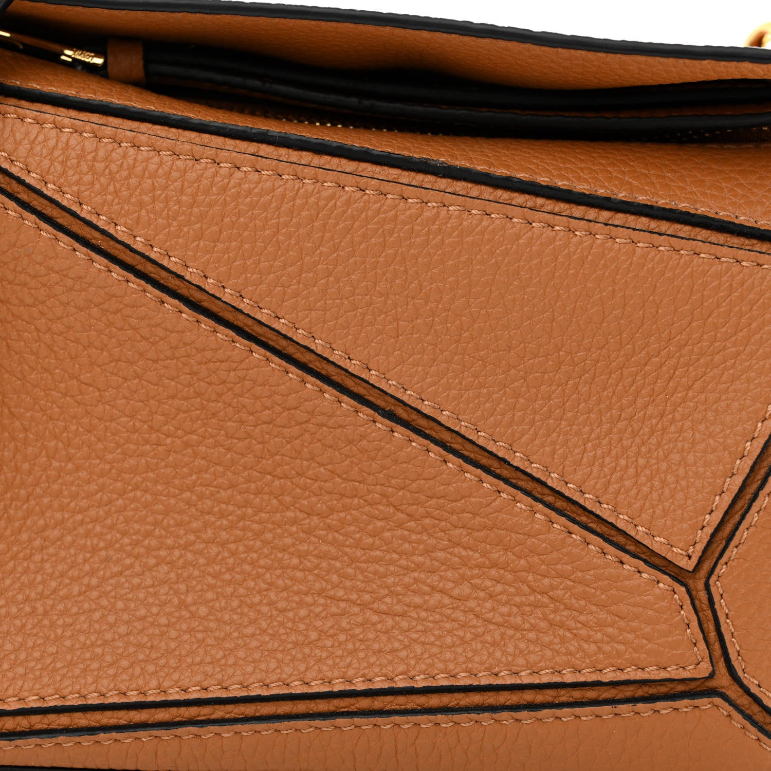 Loewe Calfskin Mini Puzzle Bag Tan 8 of 11