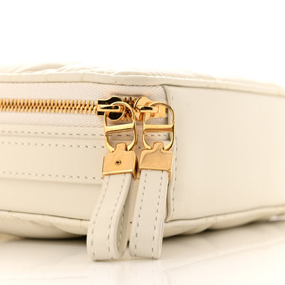 Christian Dior Calfskin Macrocannage Caro Box Bag Latte 9 of 11