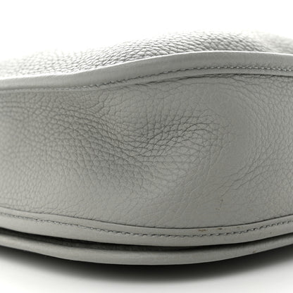 Hermes Taurillon Clemence Evelyne III PM Gris Mouette 9 of 13