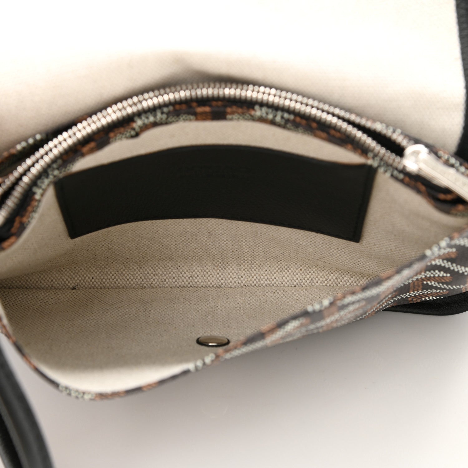 Goyard Goyardine Plumet Wallet Clutch Black 5 of 12