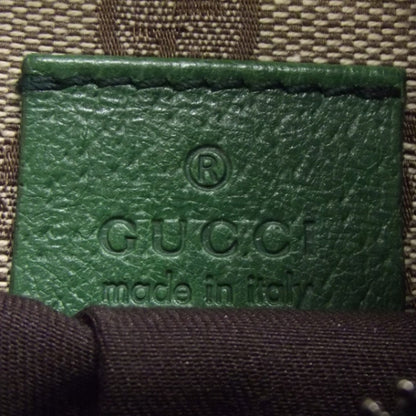 Gucci GG Monogram Web Double Pocket Belt Bag Green 7 of 10