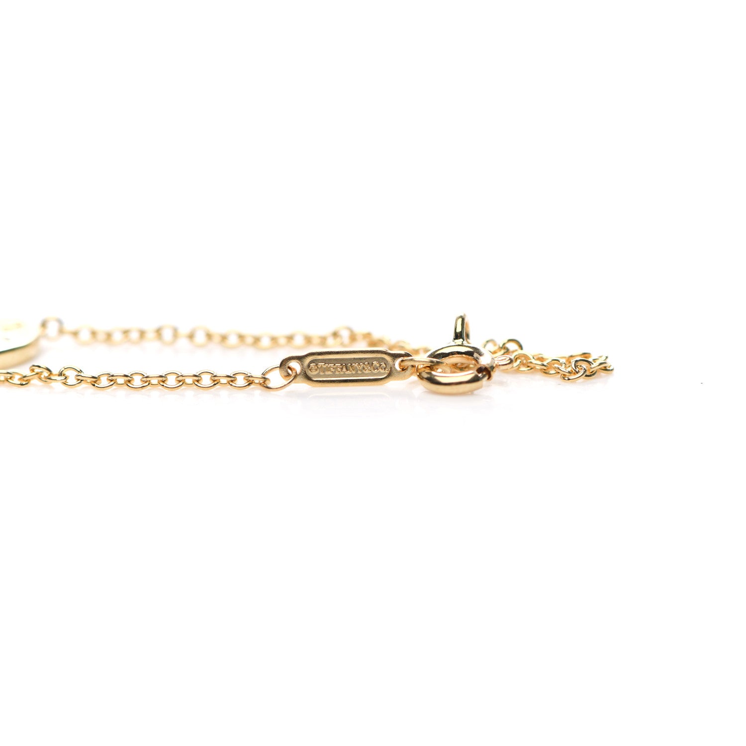 Tiffany 18K Yellow Gold Diamond Atlas Pierced Bracelet 4 of 5