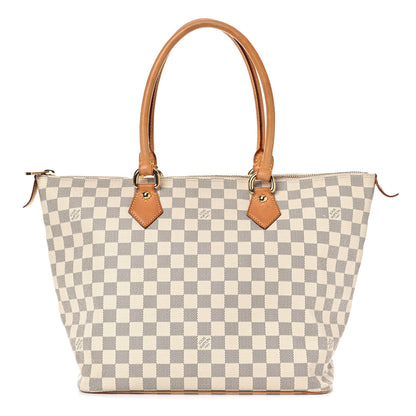 Louis Vuitton Damier Azur Saleya MM 1 of 38