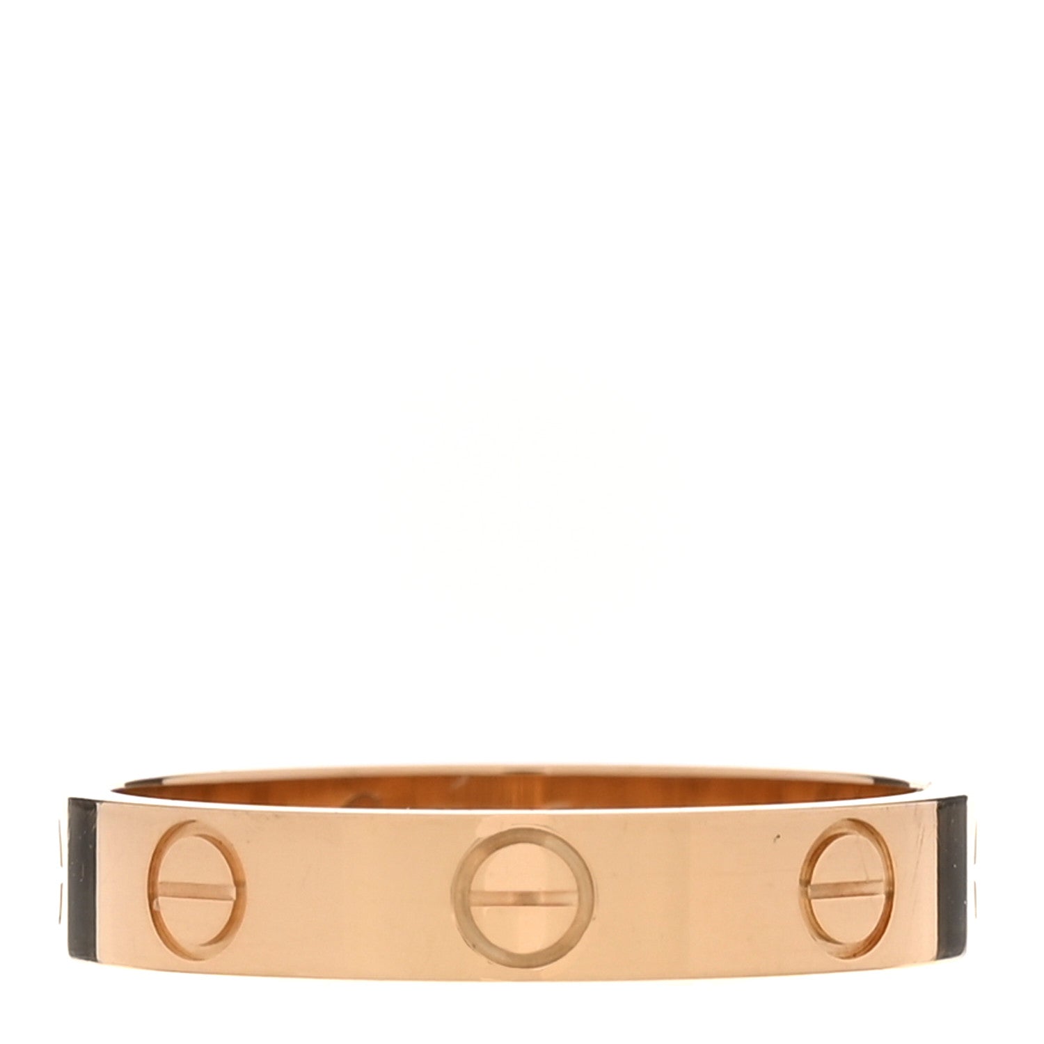 Cartier 18K Yellow Gold 3.5mm LOVE Wedding Band Ring 54 7 1 of 5