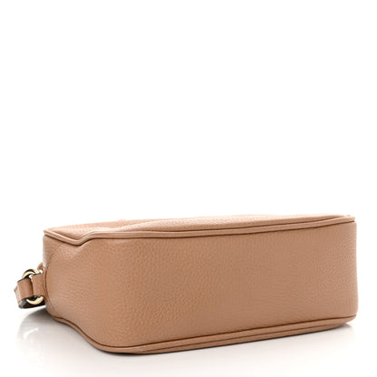 Gucci Pebbled Calfskin Small Soho Disco Bag Camelia 4 of 13