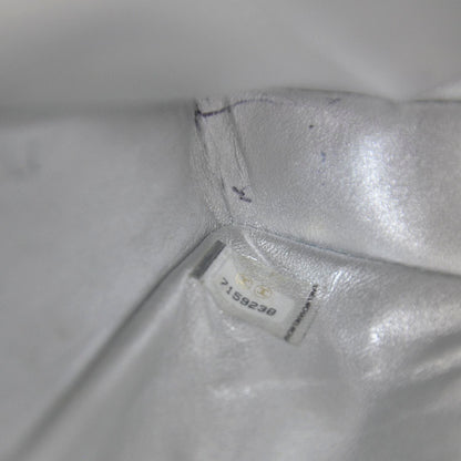 Chanel Lambskin East West Chocolate Bar Flap Silver 11 of 11