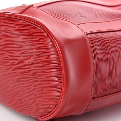 Louis Vuitton Epi Randonnee PM Castillan Red 7 of 11
