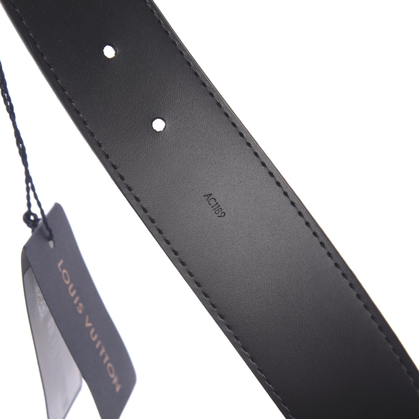 Damier Graphite 40mm LV Initiales Belt 105 42