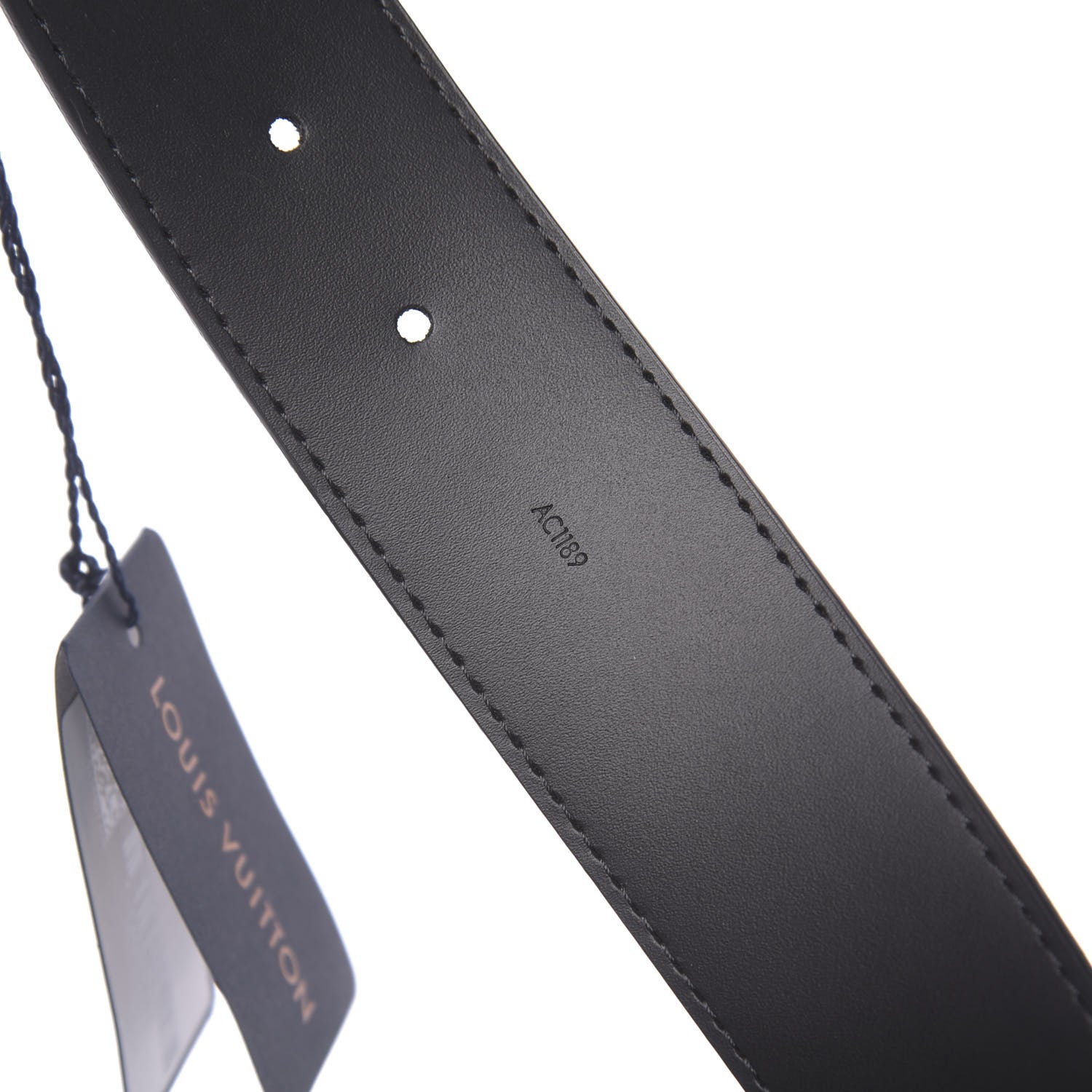 Louis Vuitton Damier Graphite 40mm LV Initiales Belt 105 42 7 of 8