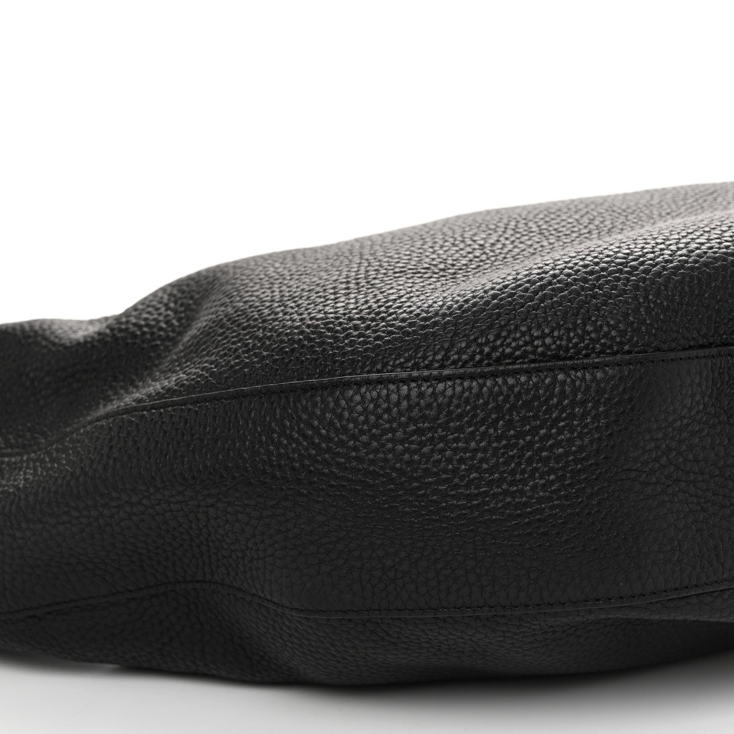 Khaite Pebbled Calfskin Augustina Hobo Black 9 of 11
