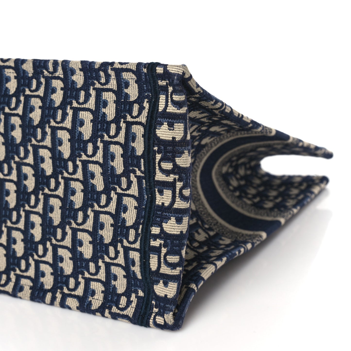 Oblique Large Book Tote Blue Multicolor