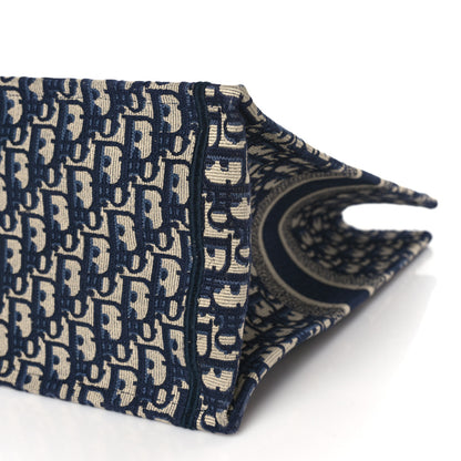Christian Dior Oblique Large Book Tote Blue Multicolor 9 of 9