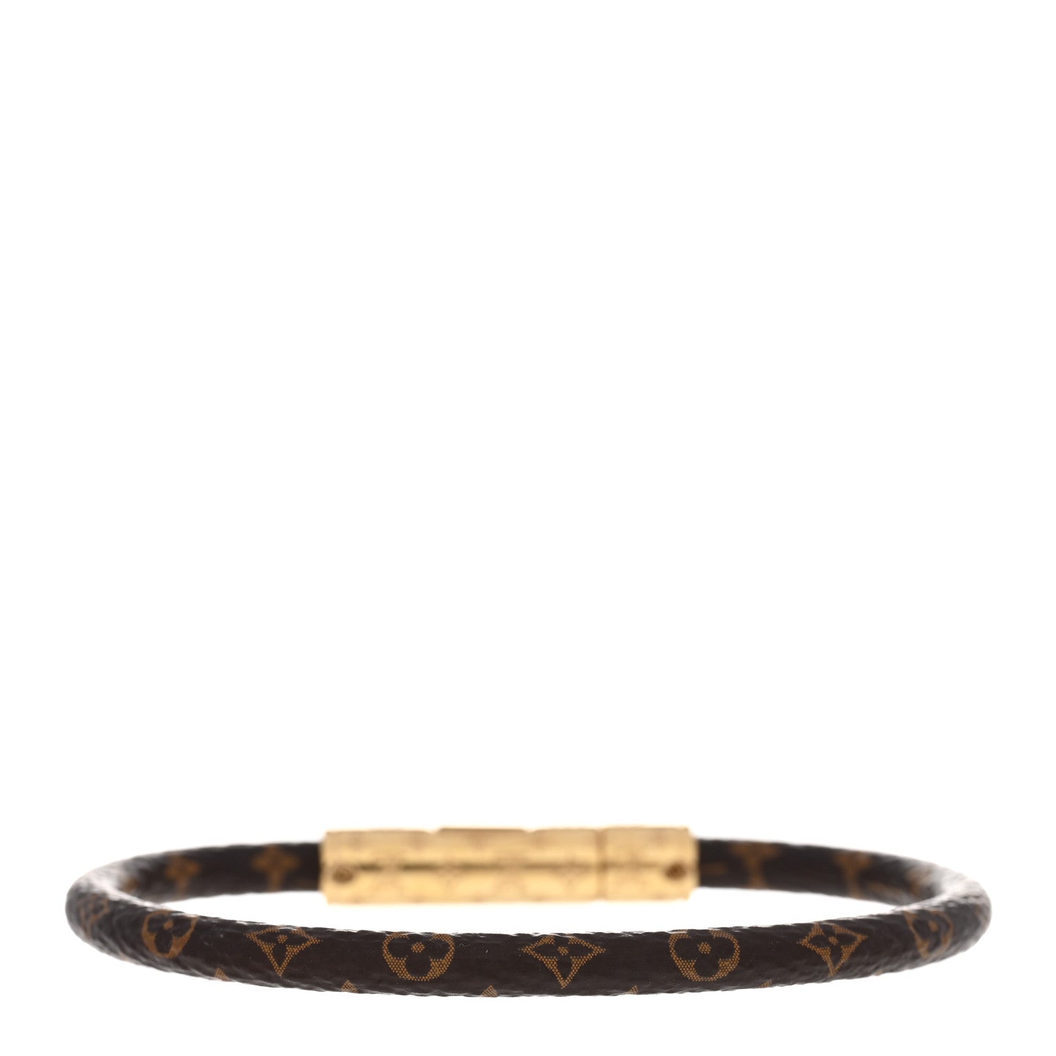 Louis Vuitton Monogram LV Confidential Bracelet 17 3 of 4