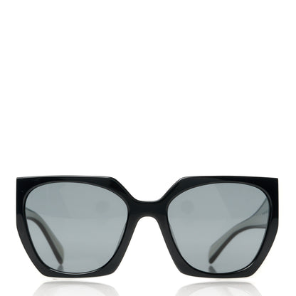 Prada Acetate Sunglasses SPR 15W Black White 2 of 8