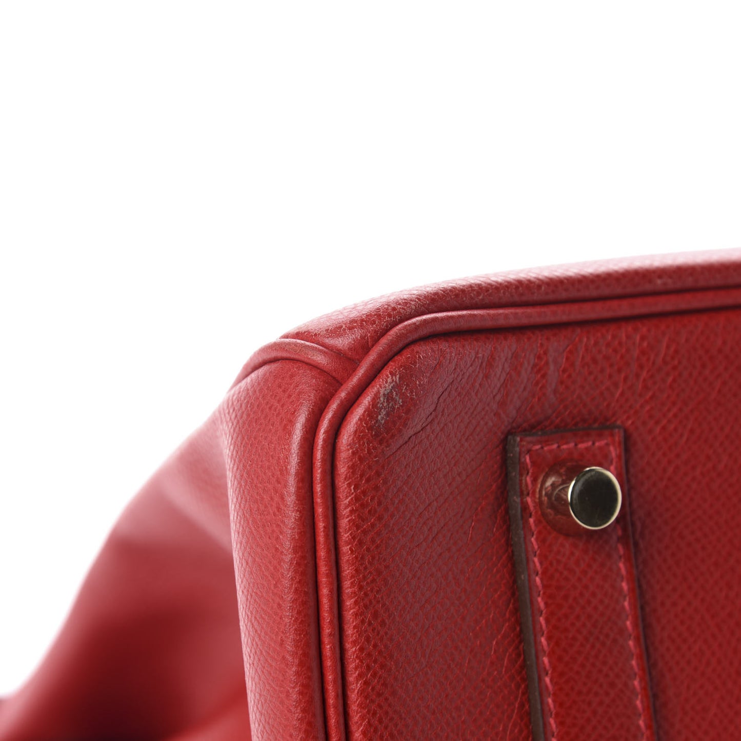 Epsom Birkin 35 Rouge Casaque