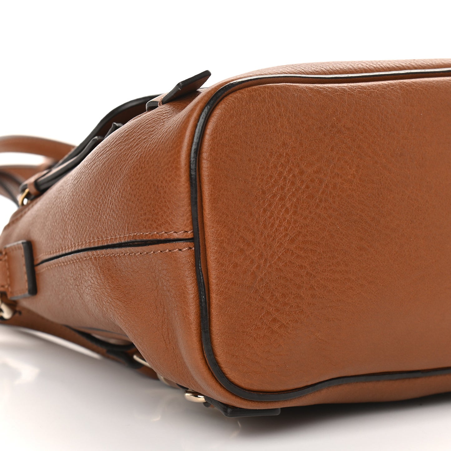 Suede Calfskin Mini Faye Backpack Tan