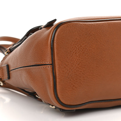 Chloe Suede Calfskin Mini Faye Backpack Tan 5 of 10