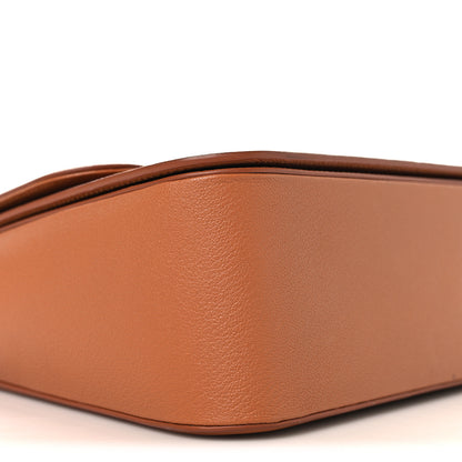 Lanvin Calfskin 22 Logo MM Plaque Top Handle Bag Terracotta 8 of 9