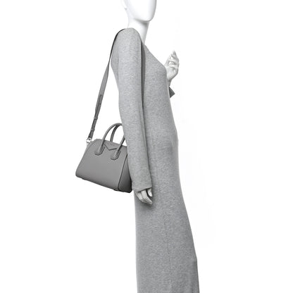 Givenchy Sugar Goatskin Small Antigona Pearl Grey 2 of 11