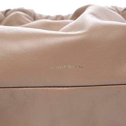 Mansur Gavriel Lambskin Cloud Mini Clutch Biscotto 9 of 11