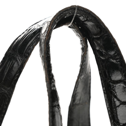 Nancy Gonzalez Crocodile Tote Black 15 of 17