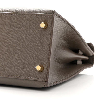 Hermes Epsom Kelly Sellier 28 Etain 10 of 12