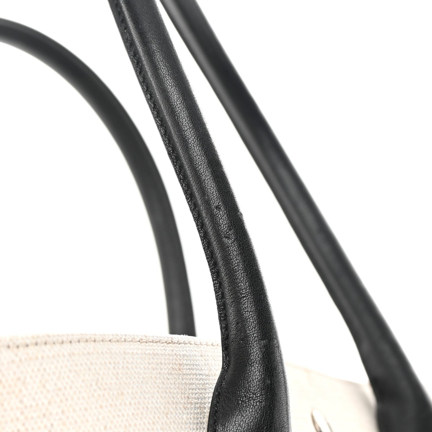 Saint Laurent Linen Calfskin Rive Gauche Tote Optic White 19 of 22