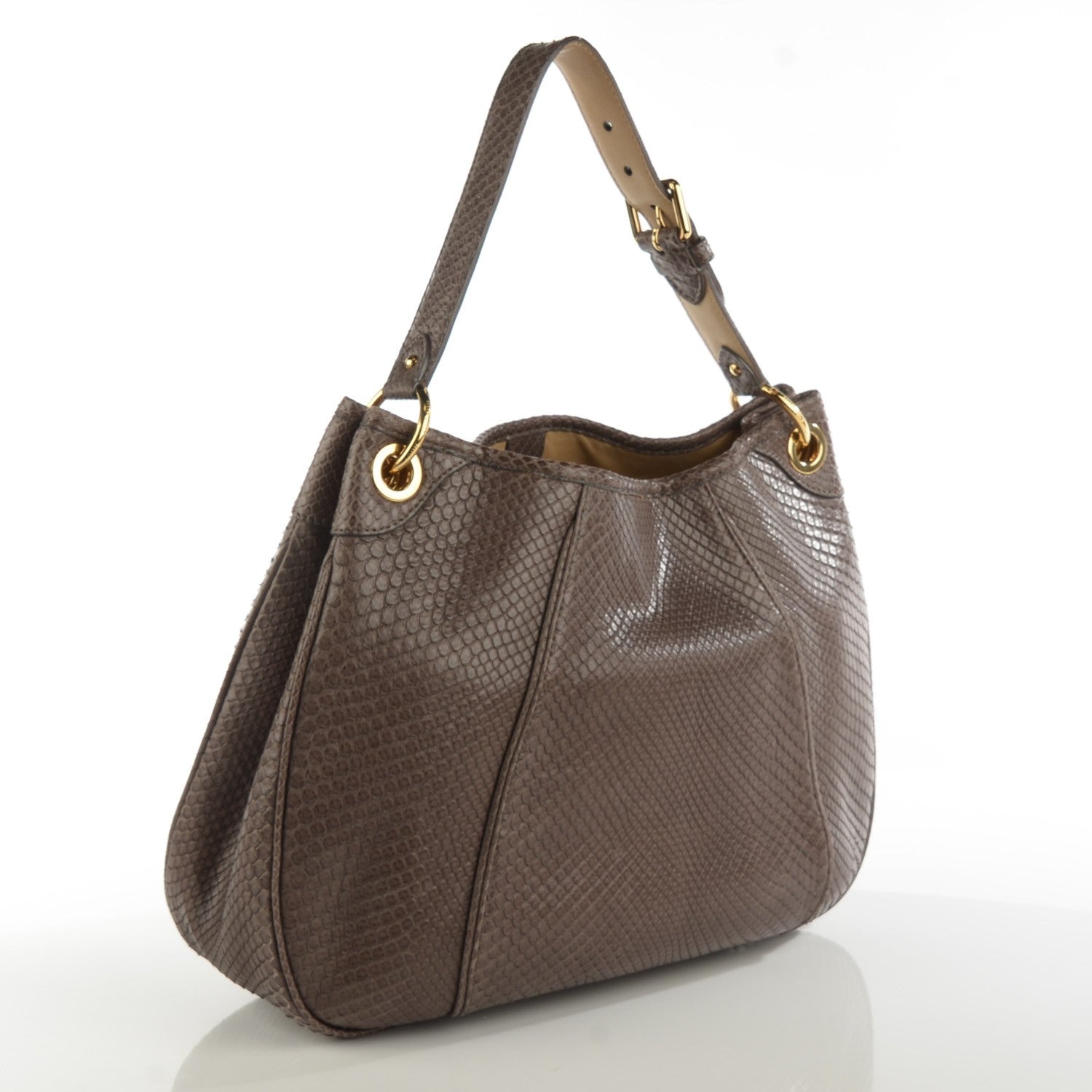 Louis Vuitton Python Galliera PM Gris 3 of 7