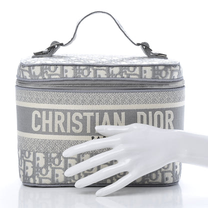 Christian Dior Oblique Diortravel Vanity Case Grey 3 of 9