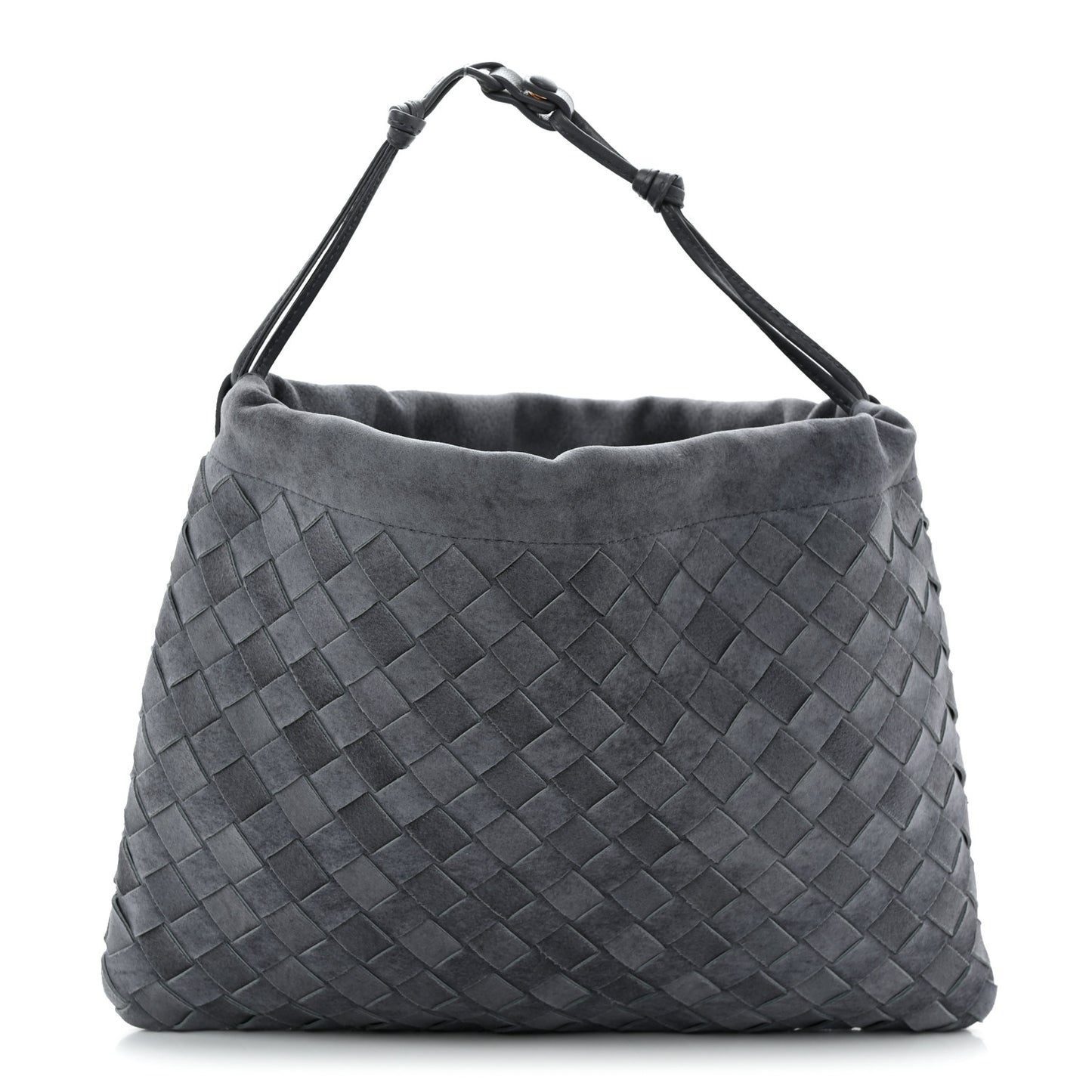 Suede Intrecciato Medium Dustbag Cloudy Indigo