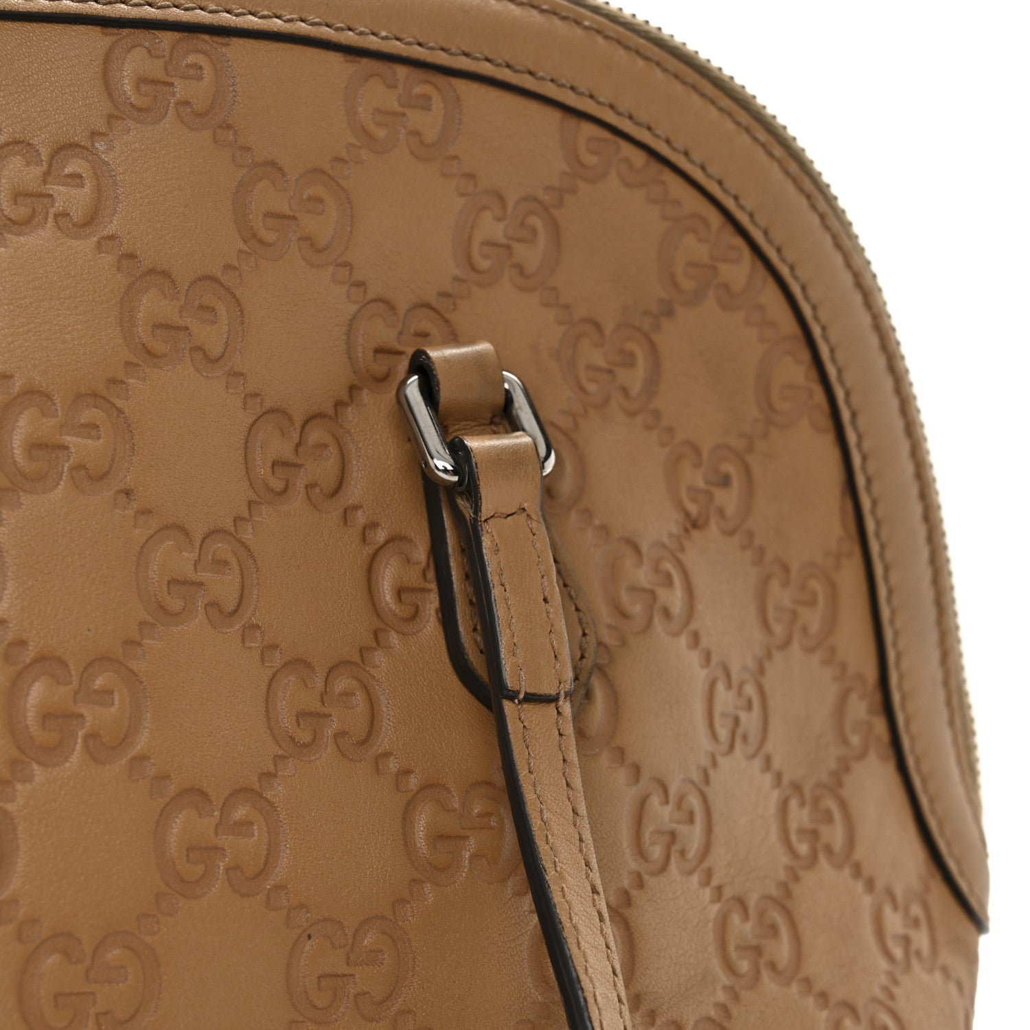 Gucci Guccissima Medium Dome Bag Beige 15 of 15