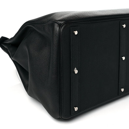 Hermes Togo HAC Travel Birkin 50 Black 8 of 11